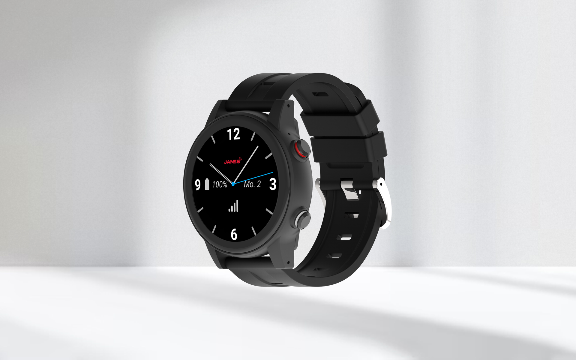 James Notrufuhr S6 von Vitatel – mobile Sicherheit mit GPS und Inaktivitätsalarm