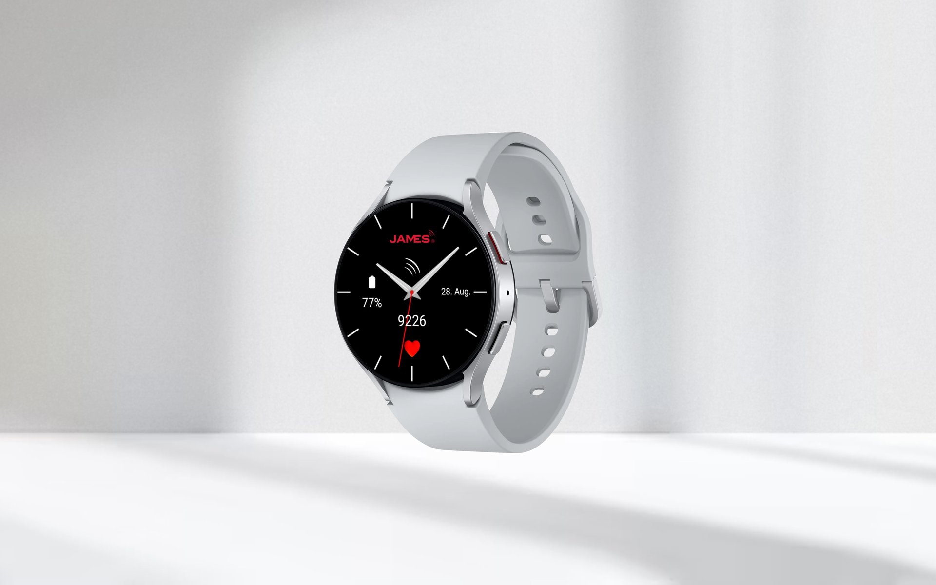 James Notrufuhr G6 Pro von Vitatel – elegante Notrufuhr