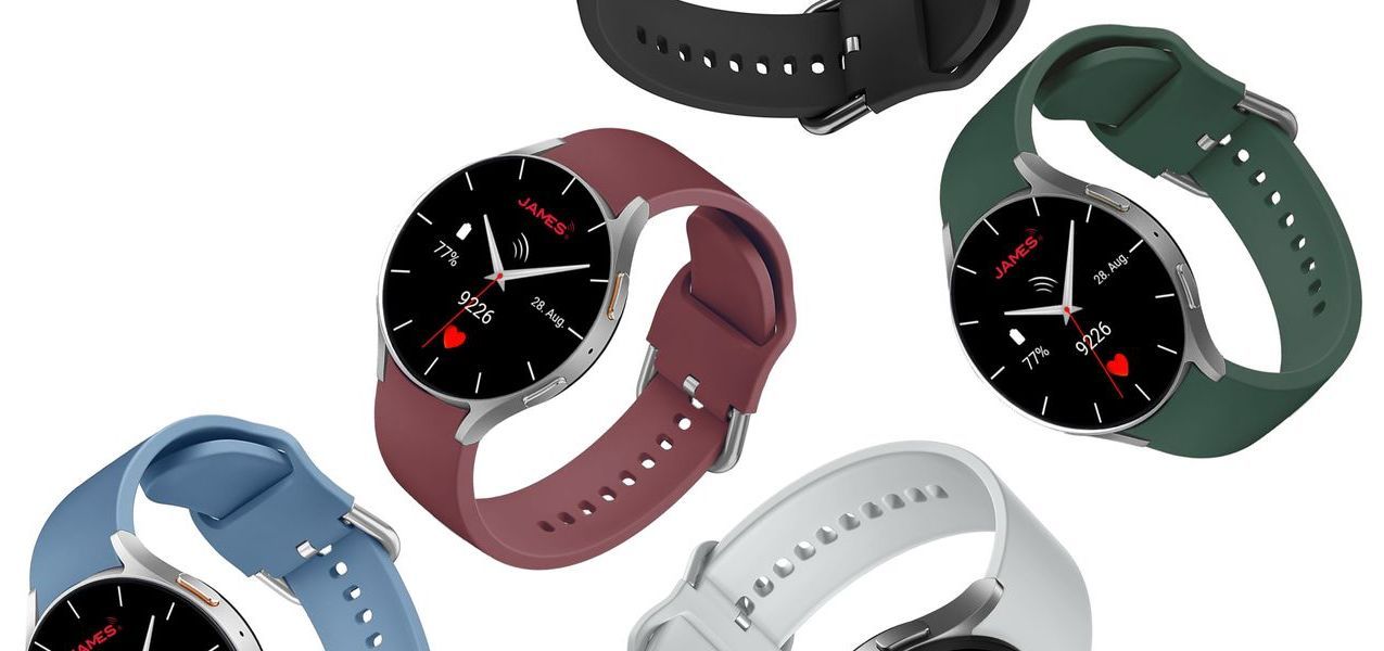 James Notrufuhr G6 Pro von Vitatel – elegante Notrufuhr