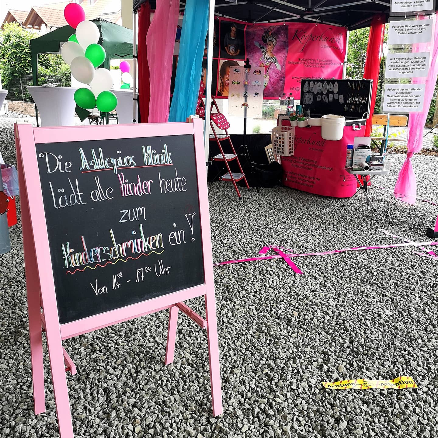 Kinderschminken Kinderanimation Rhein-Main