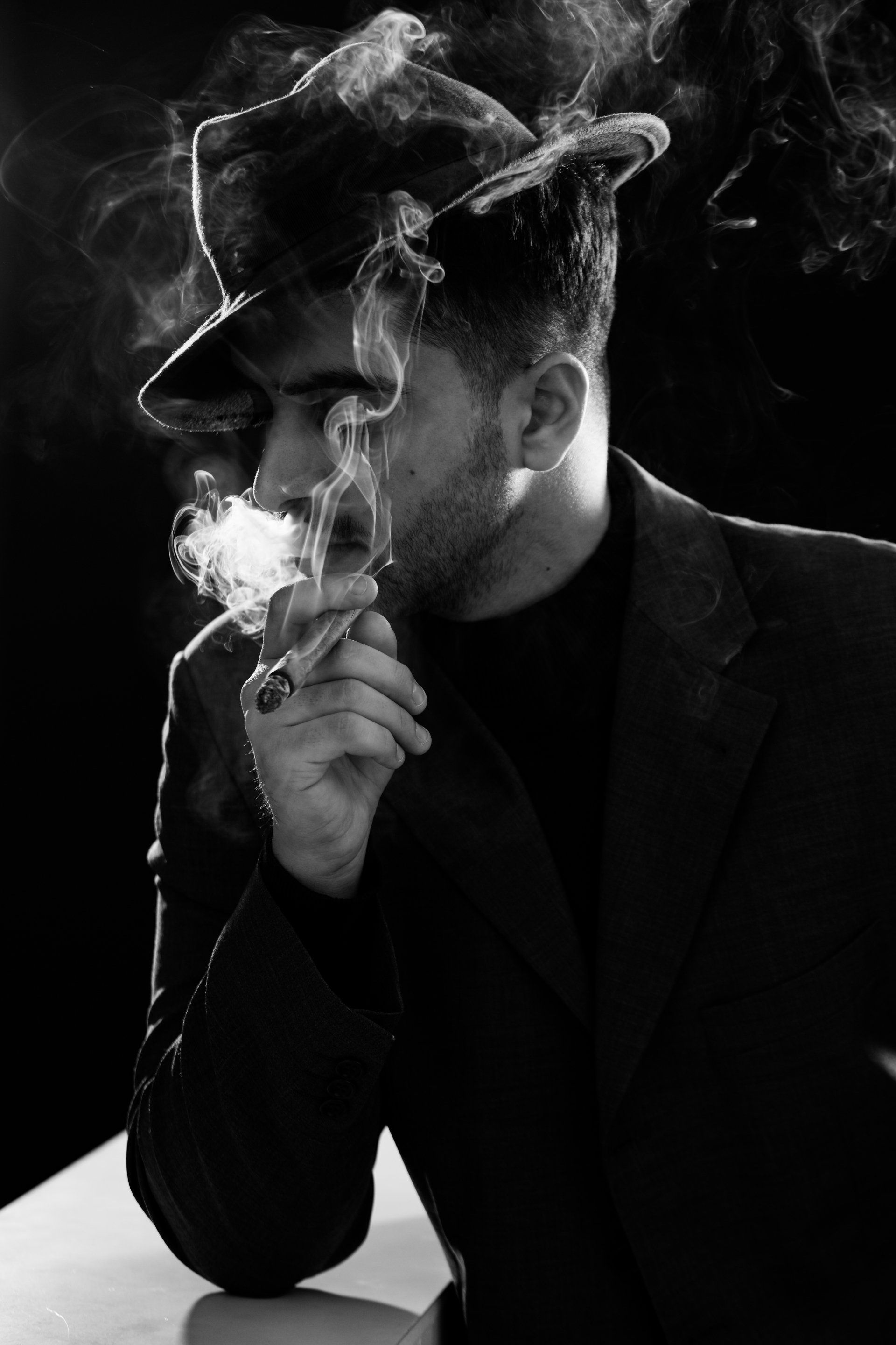 Kreative Männerportraits – Individuelle Fotografie im Fotostudio Photo Side in Esslingen.