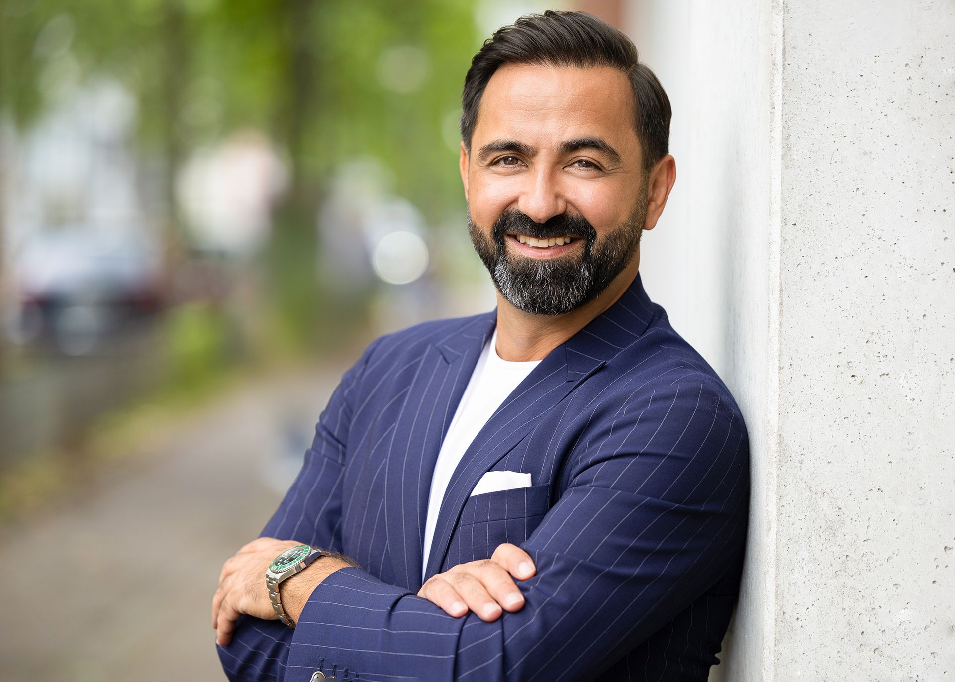 Professionelles Businessporträt einer Führungskraft – Imagefoto für die Executive-Seite Ihrer Unternehmenswebsite.