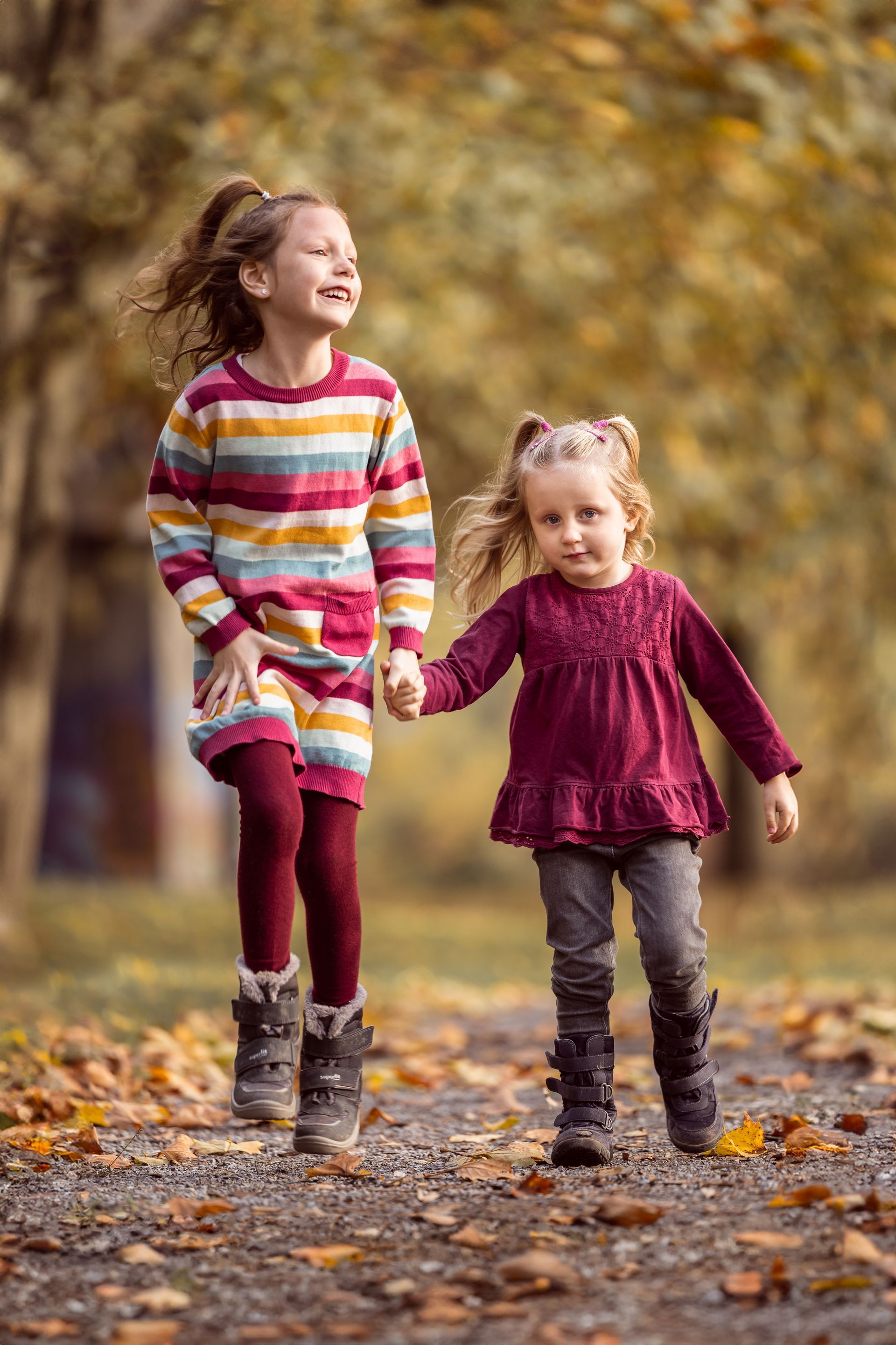 Herbstliche Familienfotos