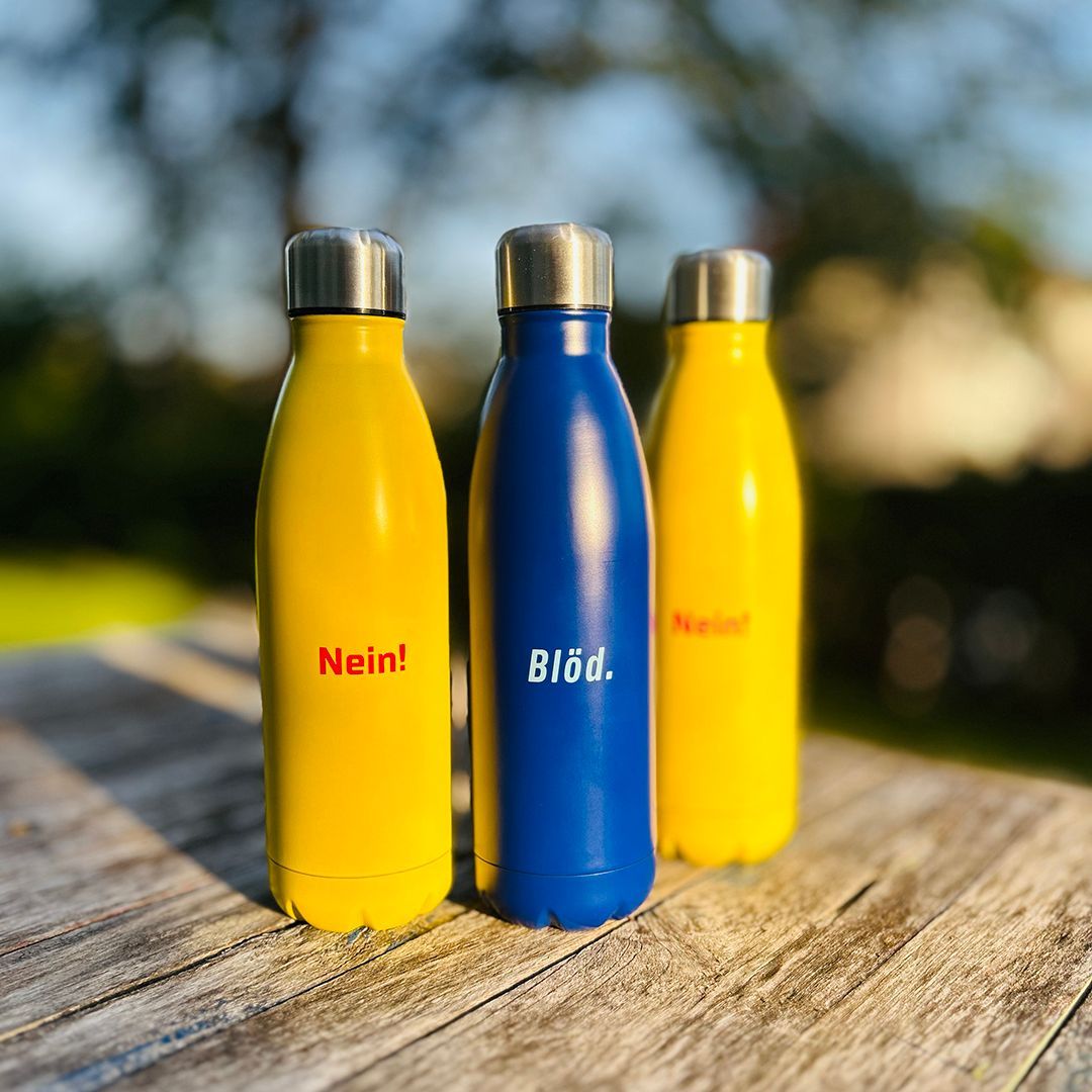 Give-aways Trinkflaschen