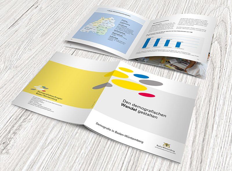 Broschüre Demografie in Baden-Württemberg