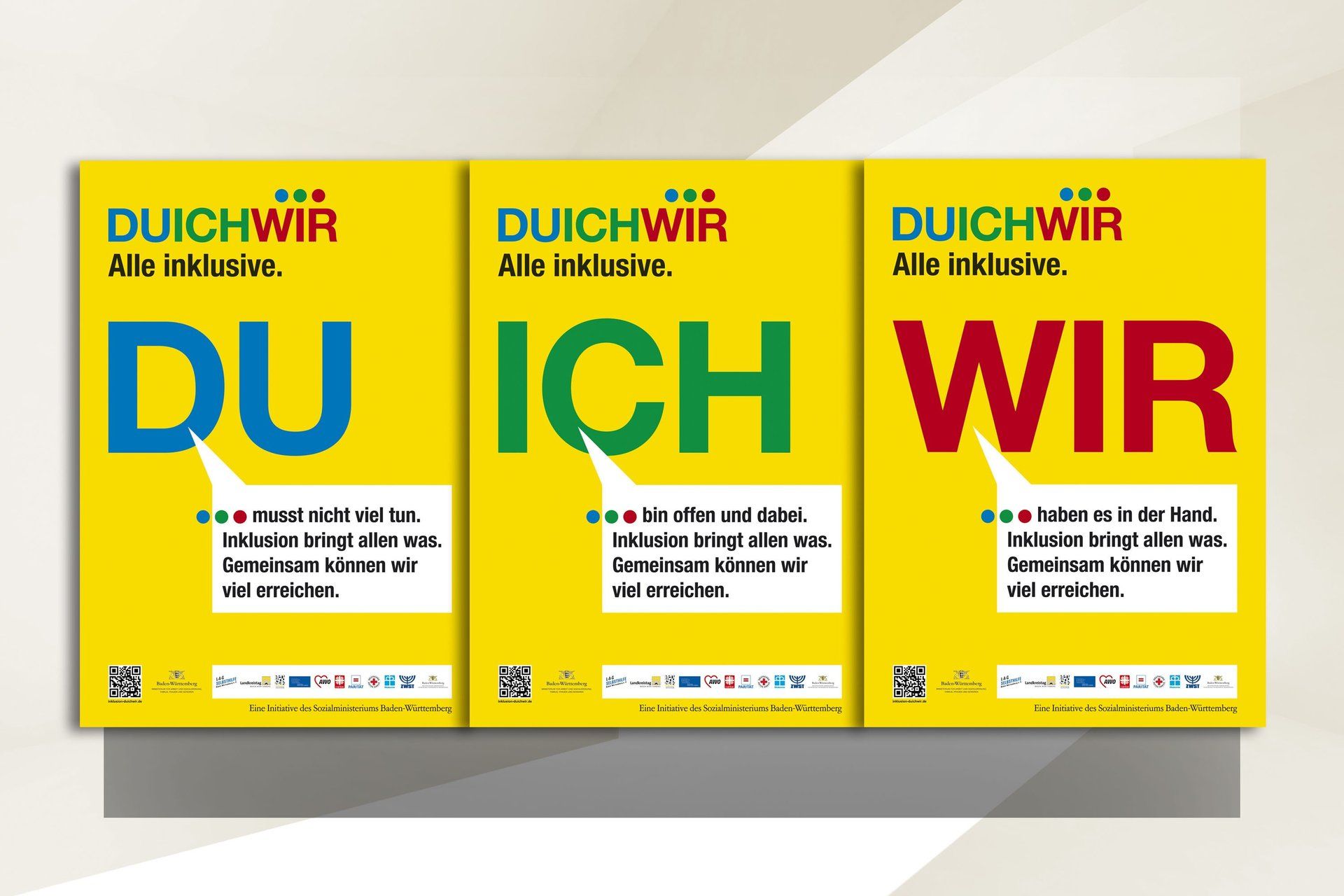 Plakate Öffentlichkeitsarbeit