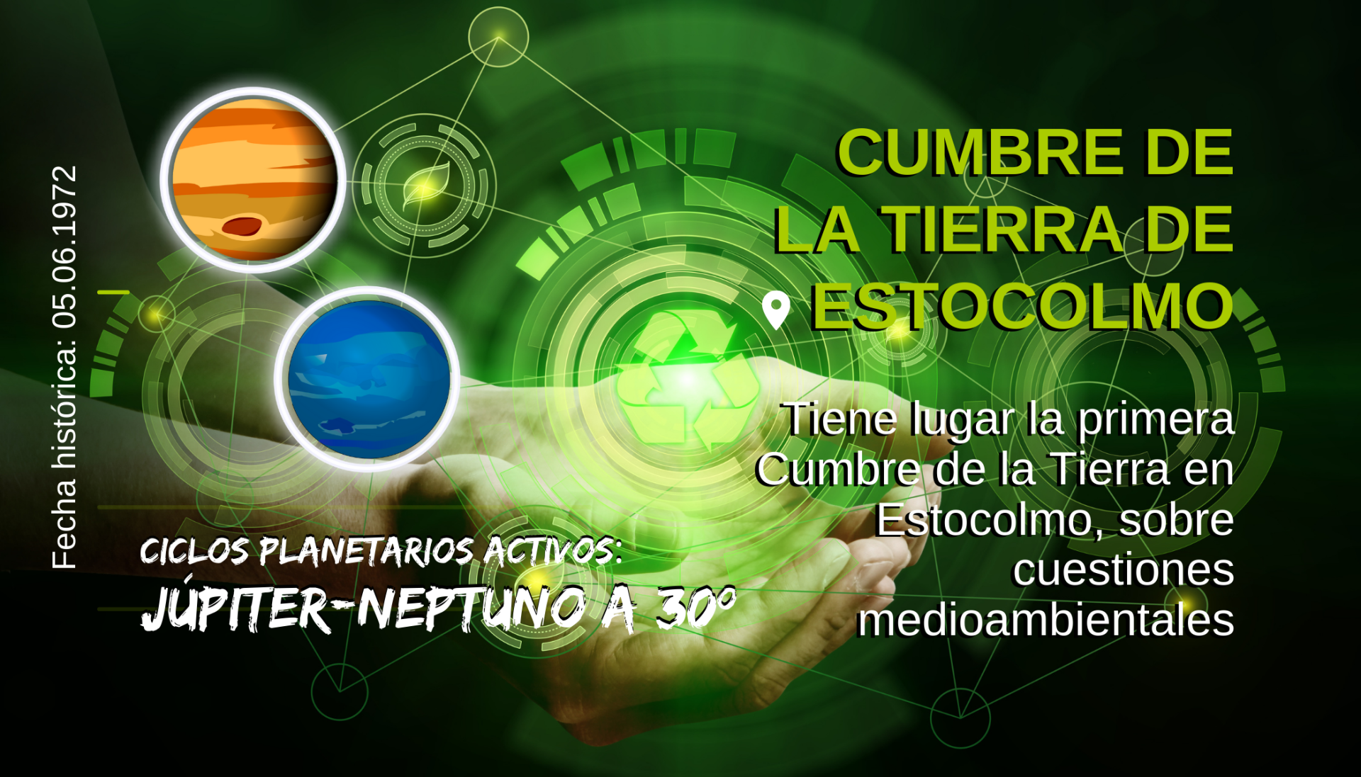 Cumbre de la Tierra en Estocolmo