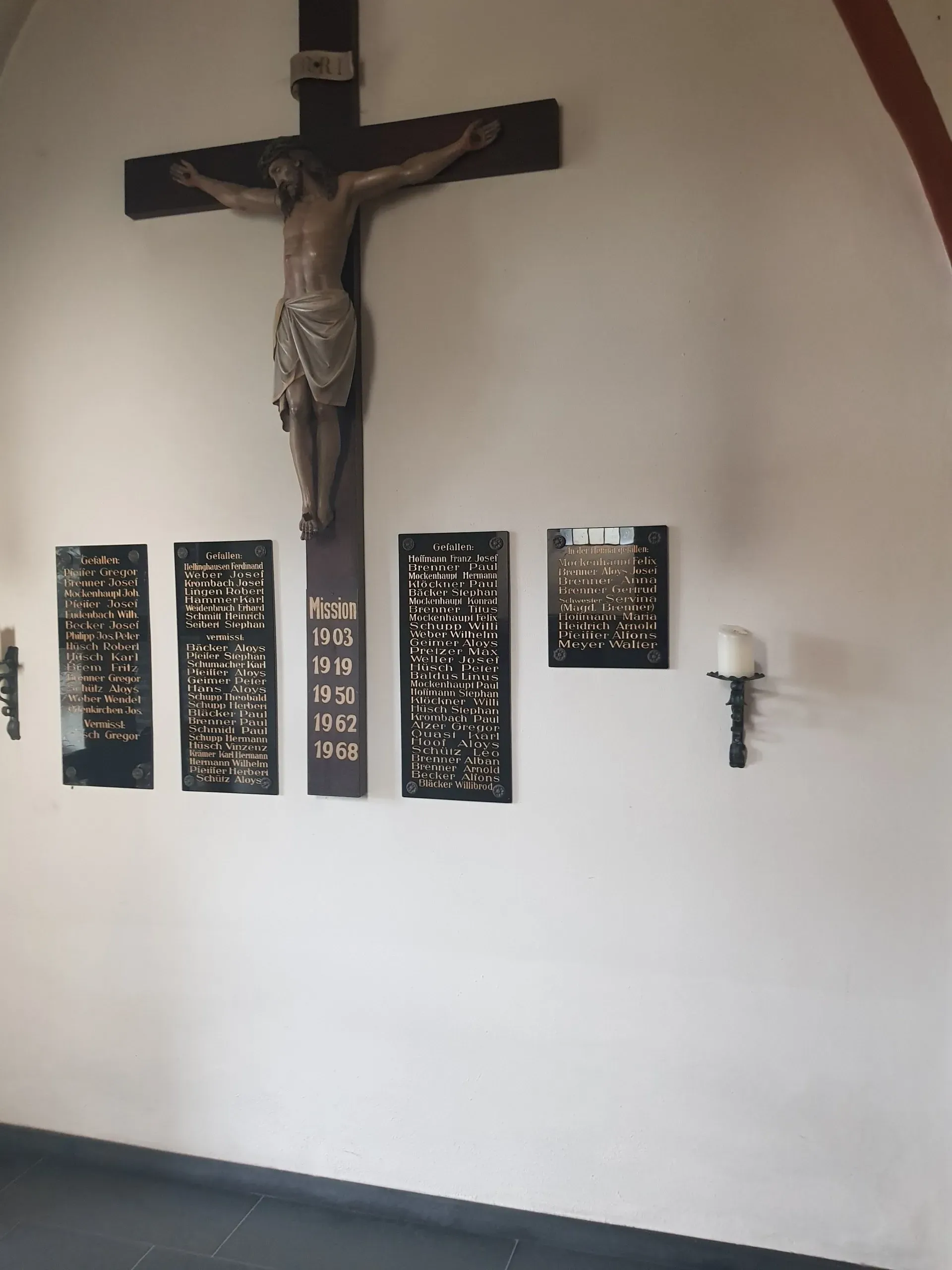Elkenroth, Tafeln in der Kirche Elkenroth, Tafeln in der Kirche