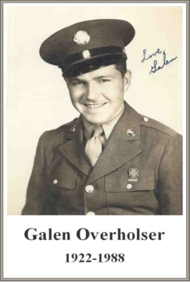 PFC Galen Overholser PFC Galen Overholser