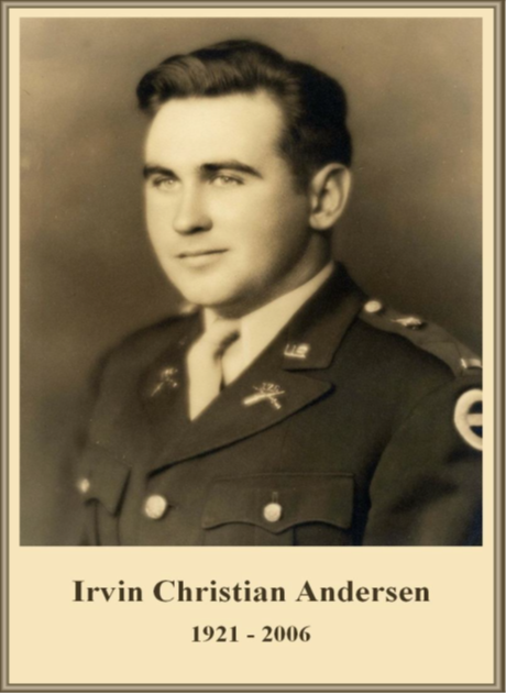 1LT Irvin Christian Andersen 1LT Irvin Christian Andersen