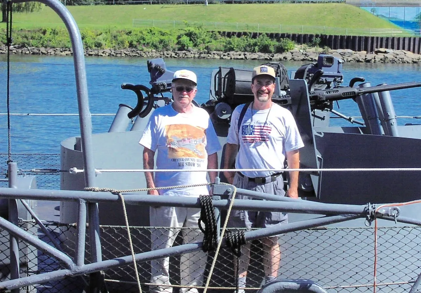 Foto auf dem Schiff Popchock
