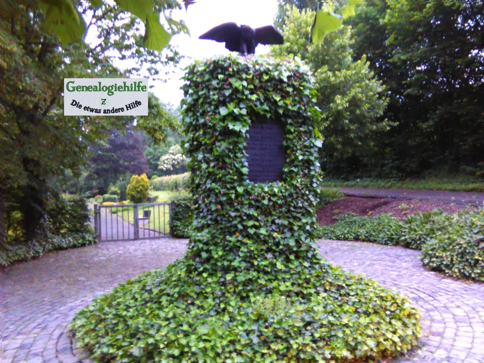 Leuzbach, Gedenkstein auf dem Friedhof Leuzbach, Gedenkstein auf dem Friedhof