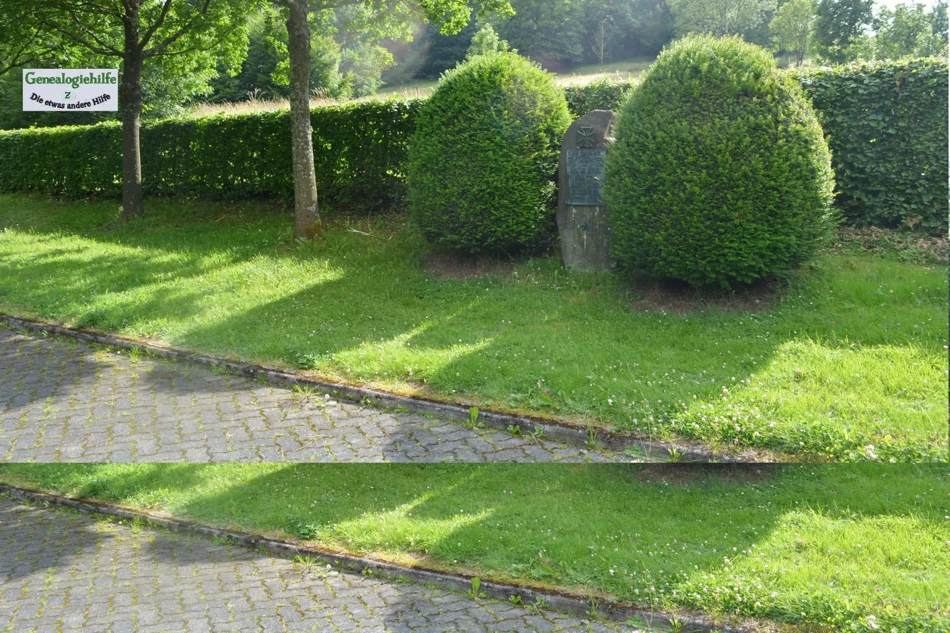 Mauden, Gedenkstein auf dem Friedhof Mauden, Gedenkstein auf dem Friedhof