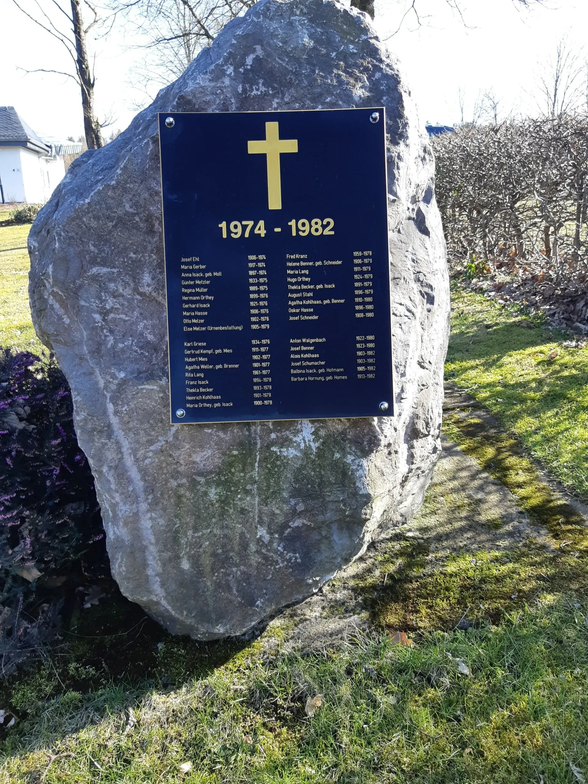 Gedenkstein Streithausen Streithausen, Gedenkstein