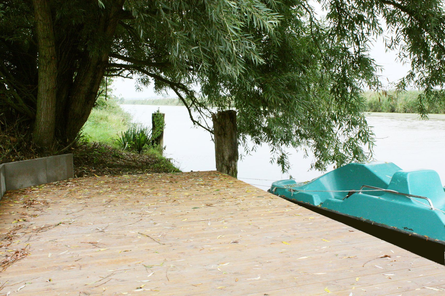 Bootsanleger am Greetsieler Tief