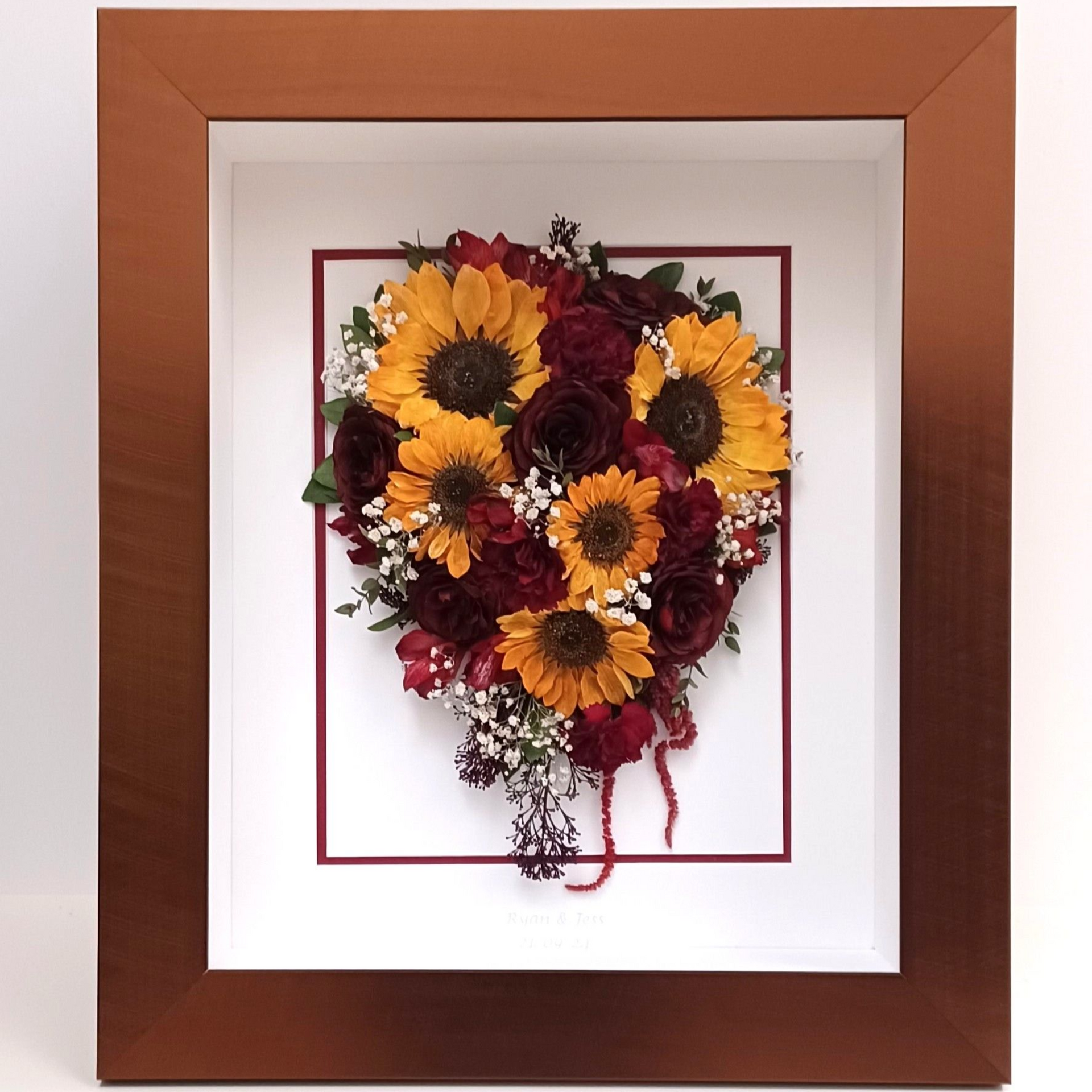 3d preservation framed in bronze frame
