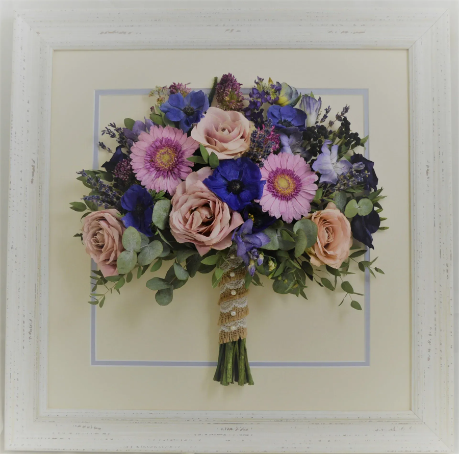Preserved wedding bouquets