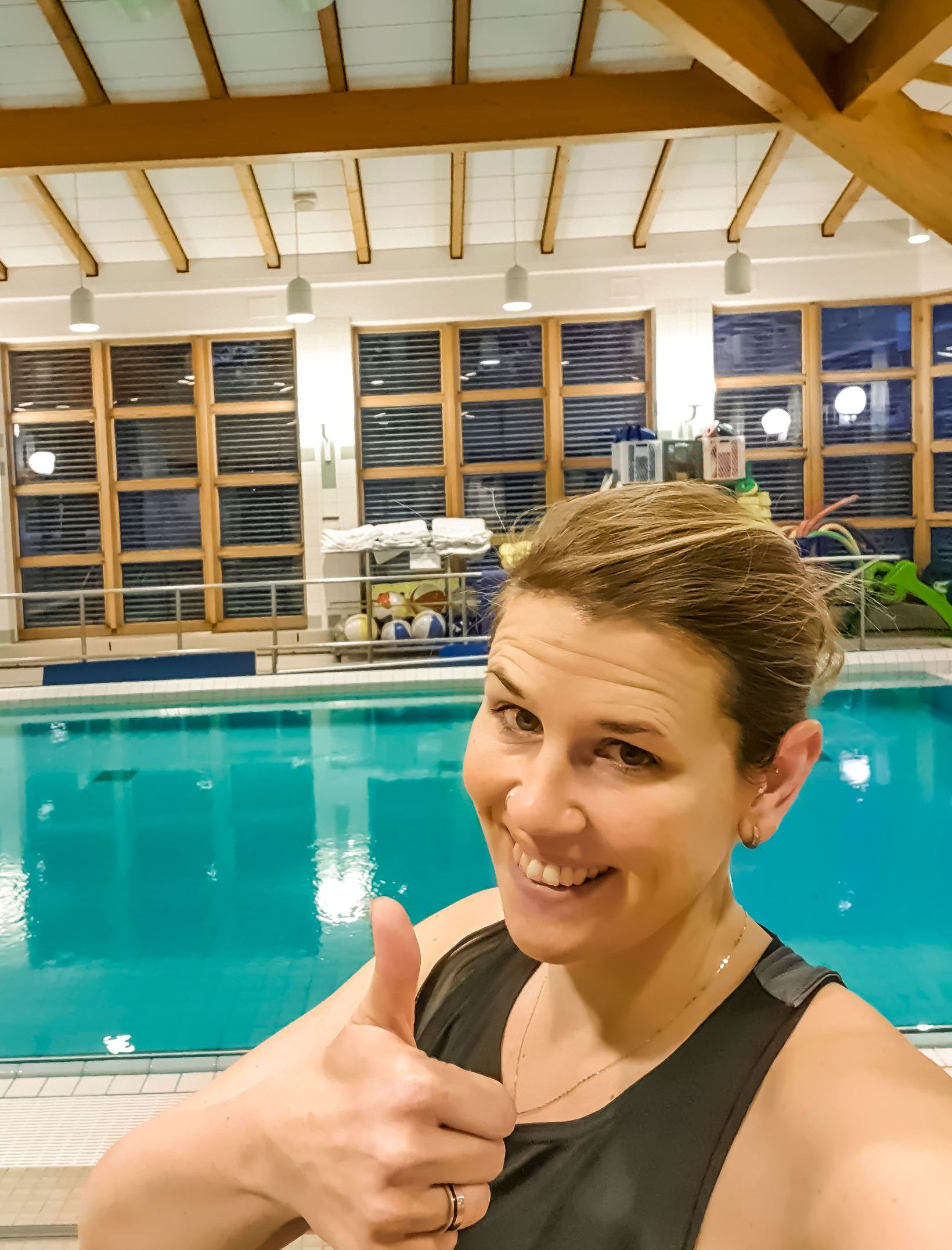 Daniela Zötzl Trainerin für Aquafitness