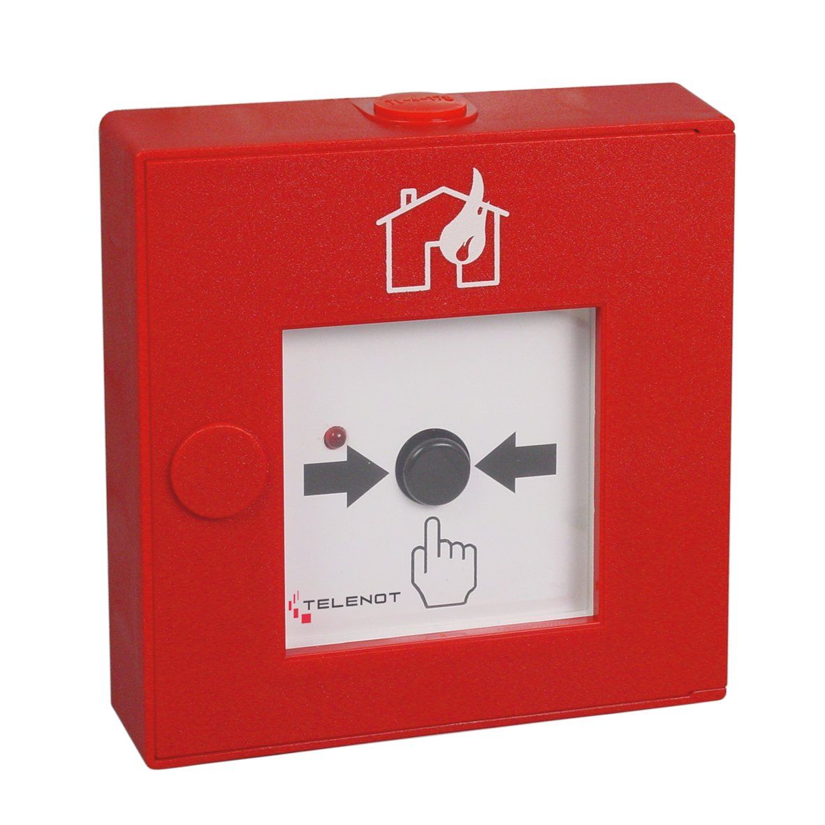 Handfeuermelder einer Brandmeldeanlage Brandmeldeanlagen Handfeuermelder