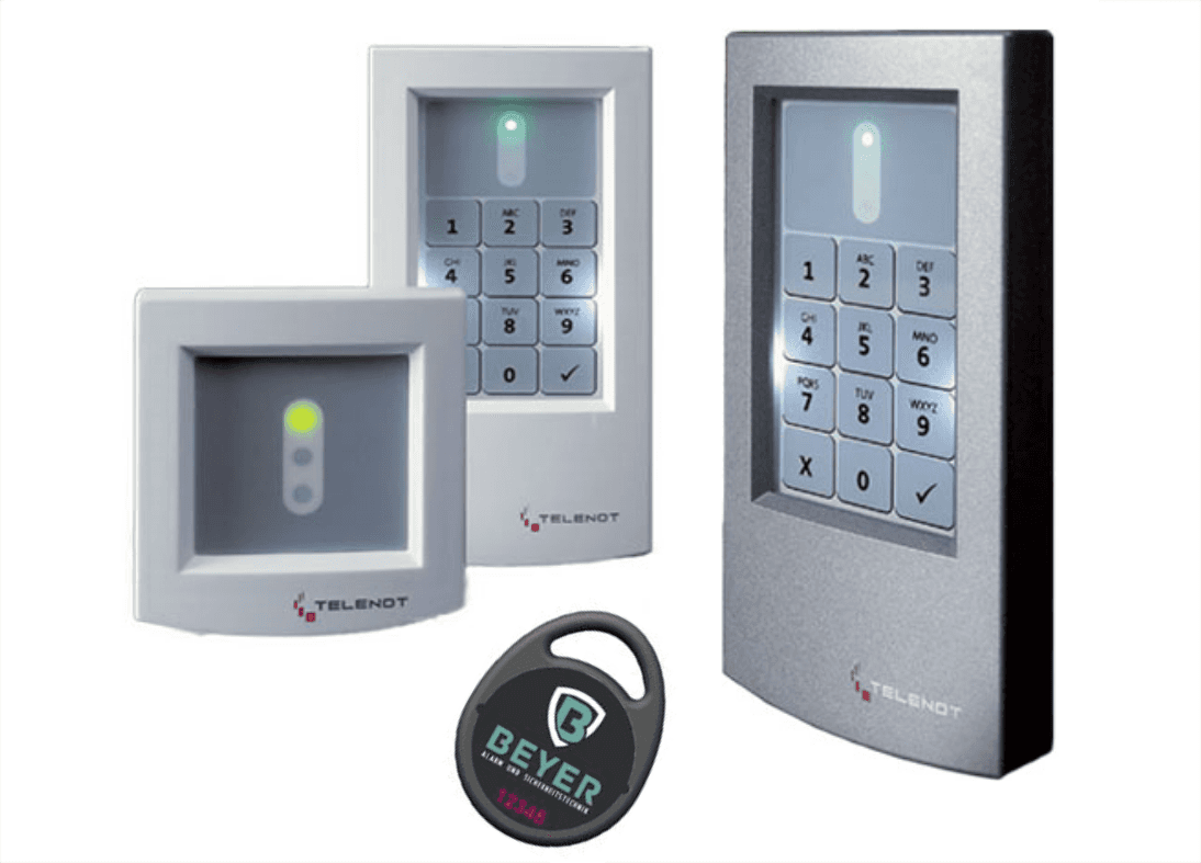 Cryplock HF Leser Telenot Telenot Zutrittskontroll Leser