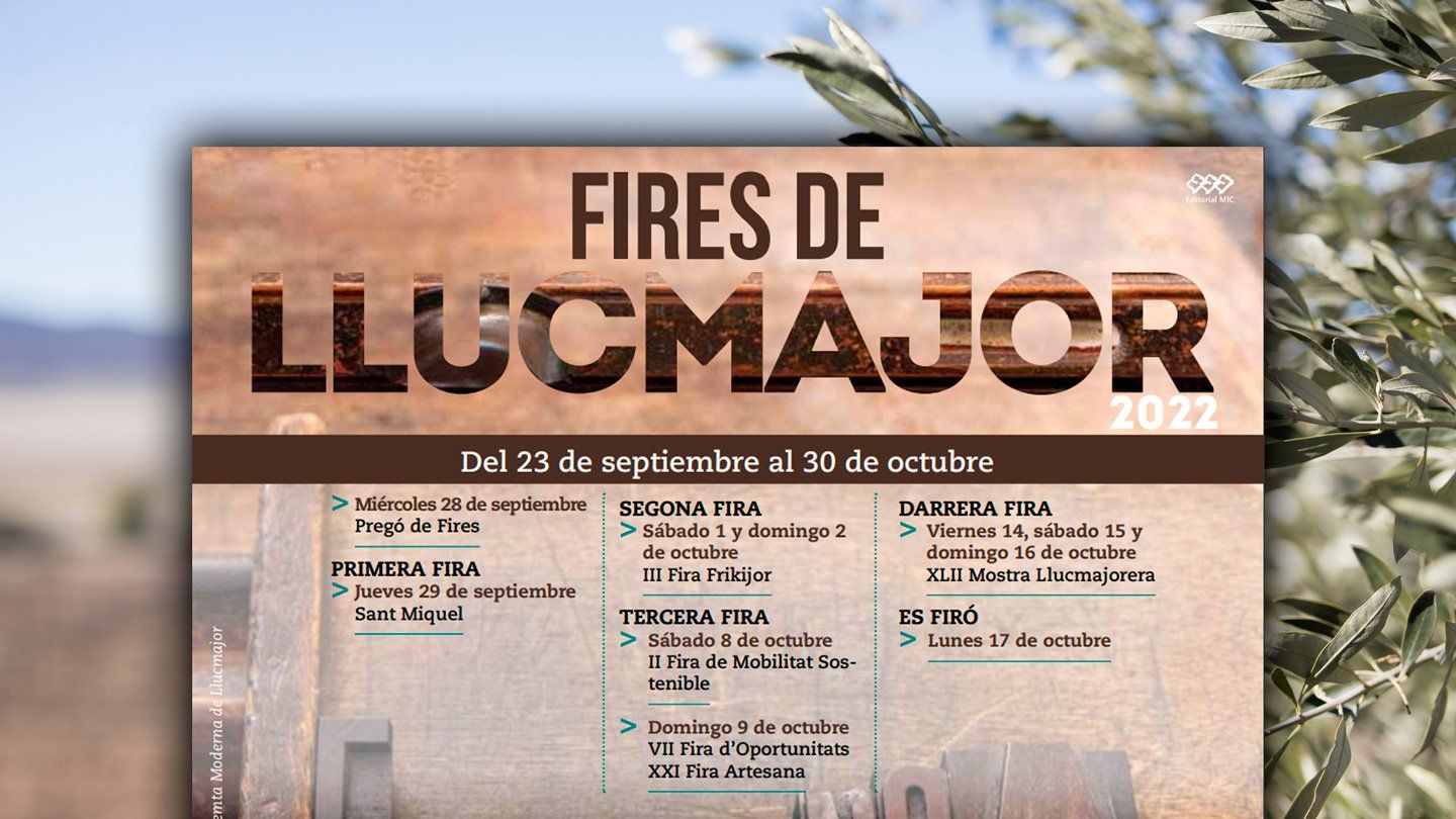 Ferias de Llucmajor del 23 de septiembre al 30 de octubre - Mallorca