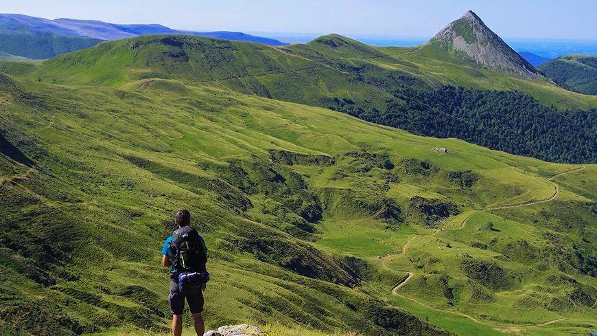Randonnée en Auvergne