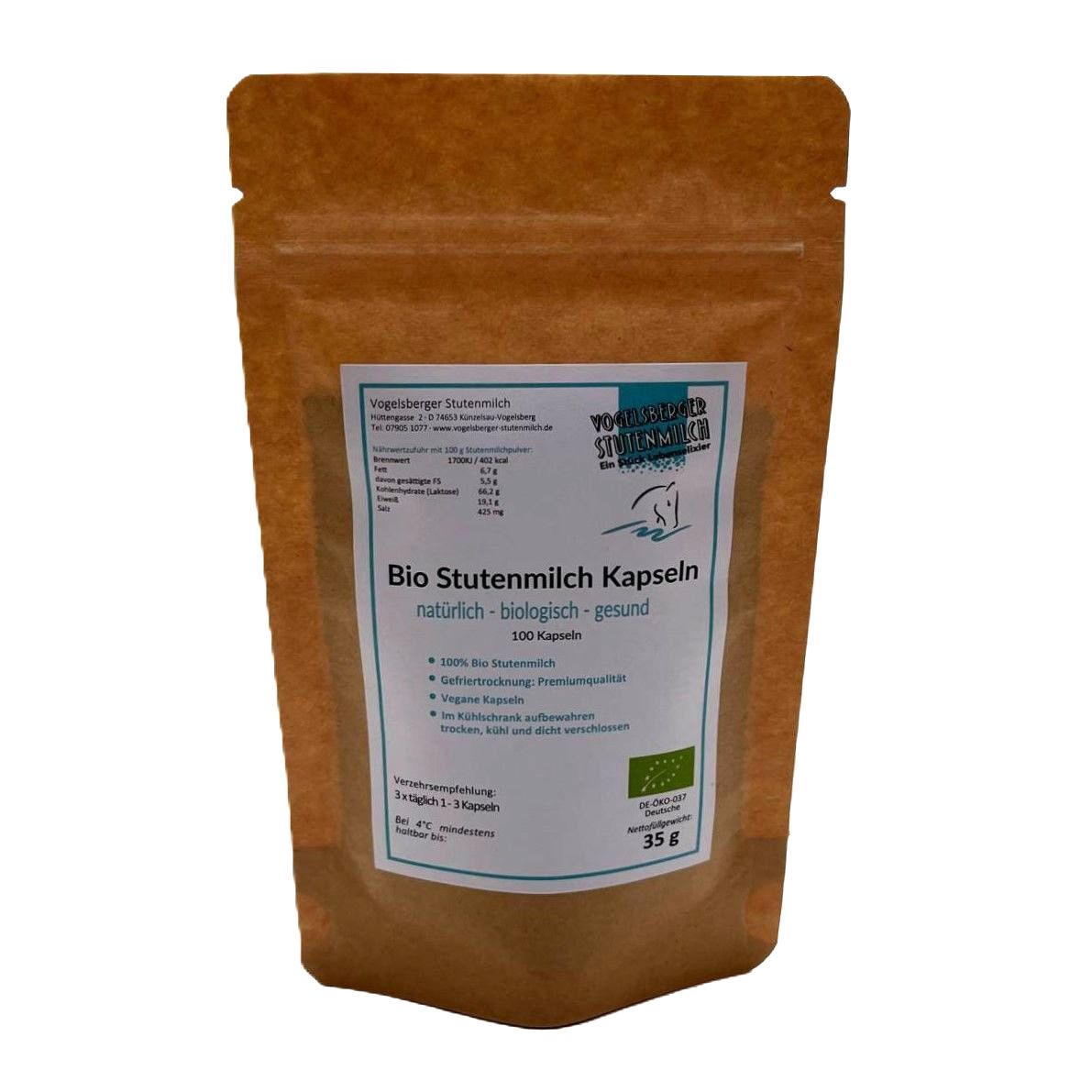 Stutenmilch Kapseln für Ihr Wohlbefinden Stutenmilchkapseln