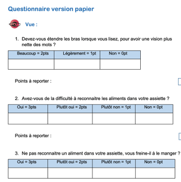 N°8-9 : Traitement des données sensorielles selon différents facteurs de traitement et avec d'autres types de données.