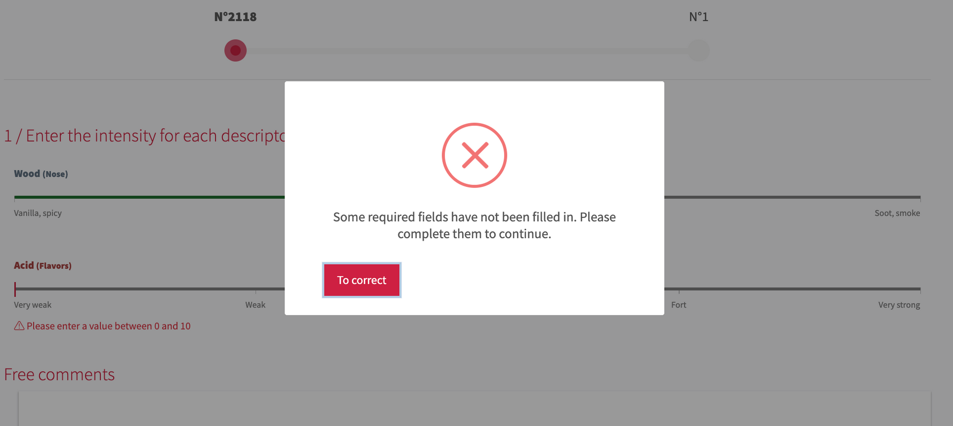 No. 6: Blocking status