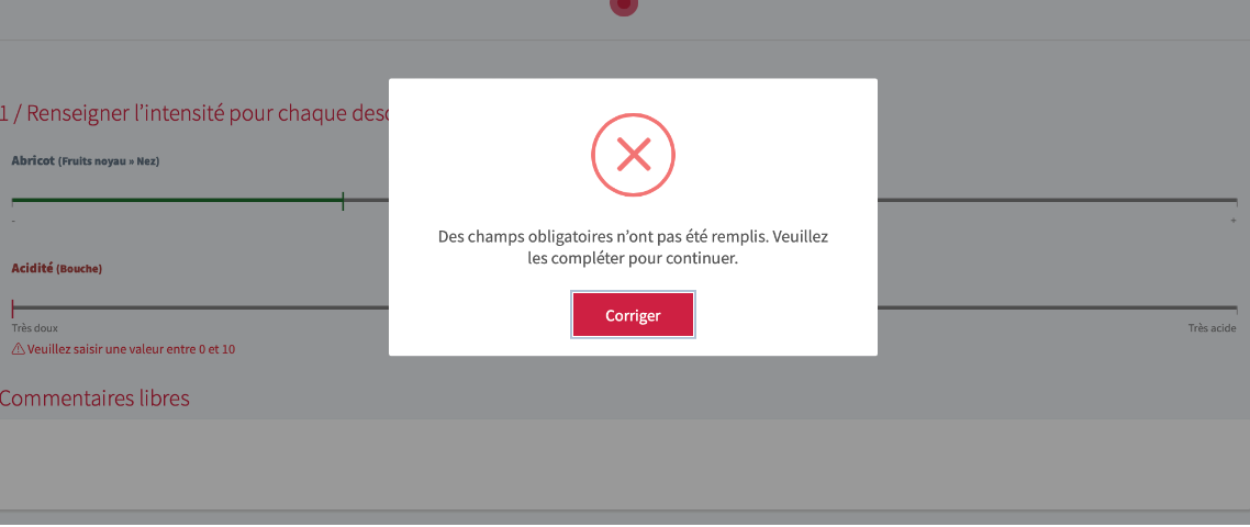 N°6 : Statut bloquant