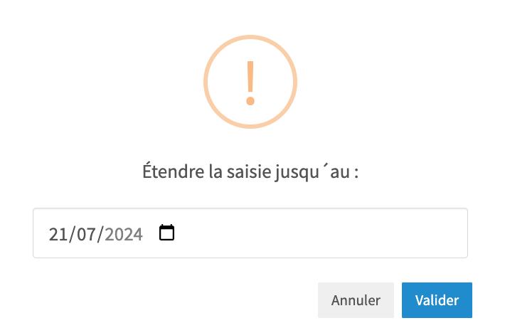 N°2 : Plus de souplesse pour modifier les tests et visualiser les résultats
- Ajout en cours de séance : période additionnelle du test
