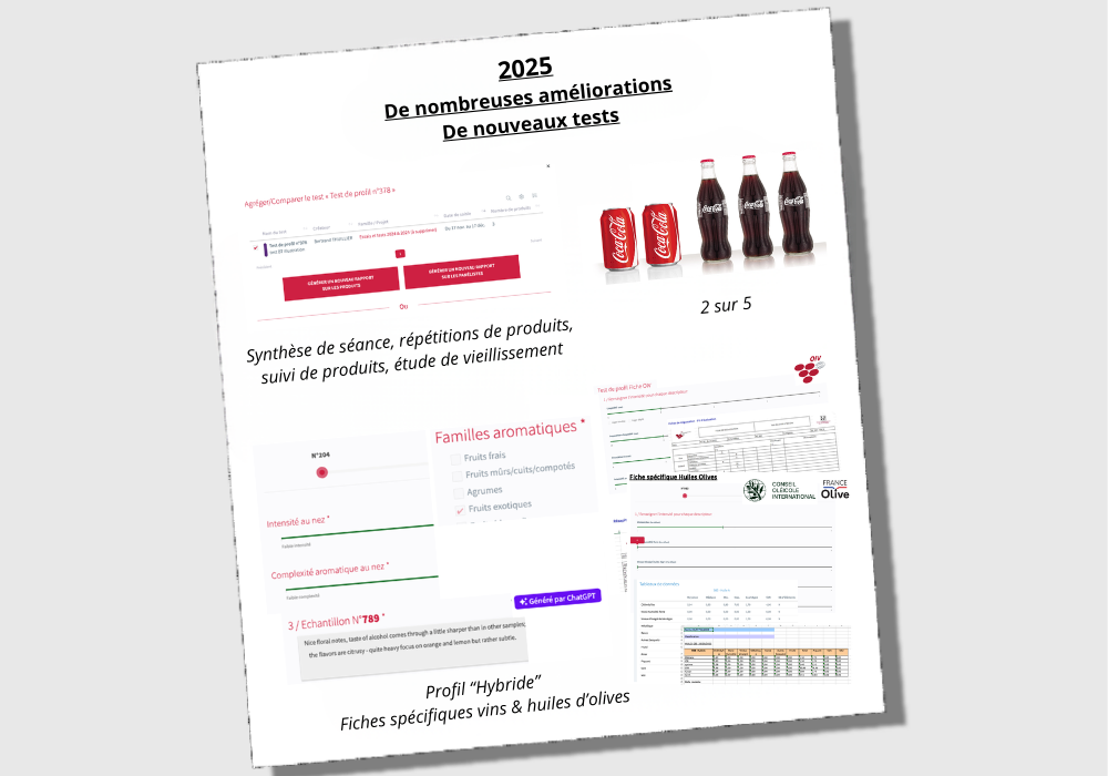 RÉTROSPECTIVE 2025
Nous vous faisons (re)découvrir les 12 points d'amélioration qui ont marqué l'année 2025 de Tastelweb®.
