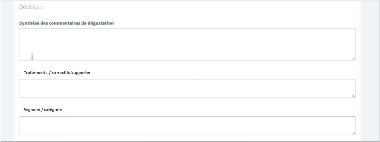 Profil Quali® : la possibilité d'établir une fiche de synthèse. Profil Quali® : la possibilité d'établir une fiche de synthèse.
