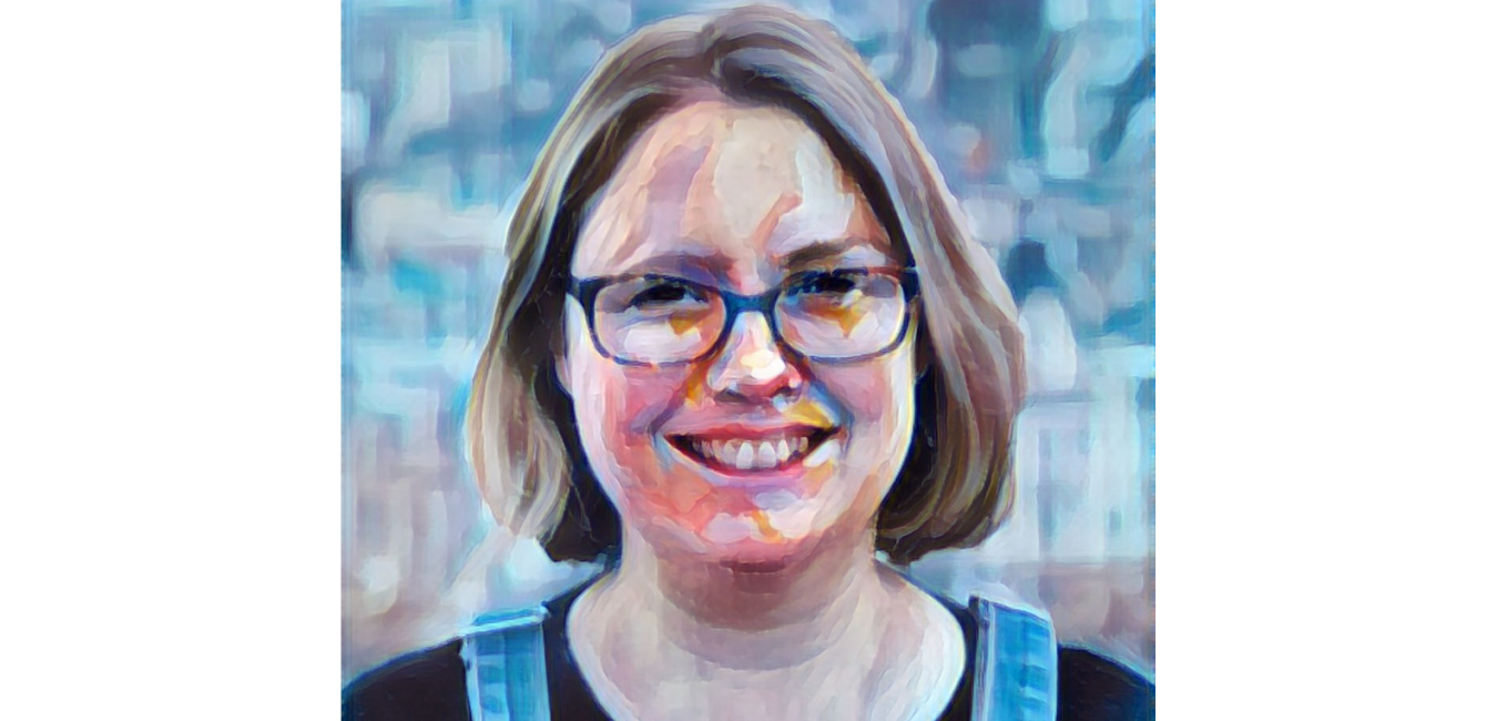 An artistic head and shoulder photograph of Melanie from Solihull Doula