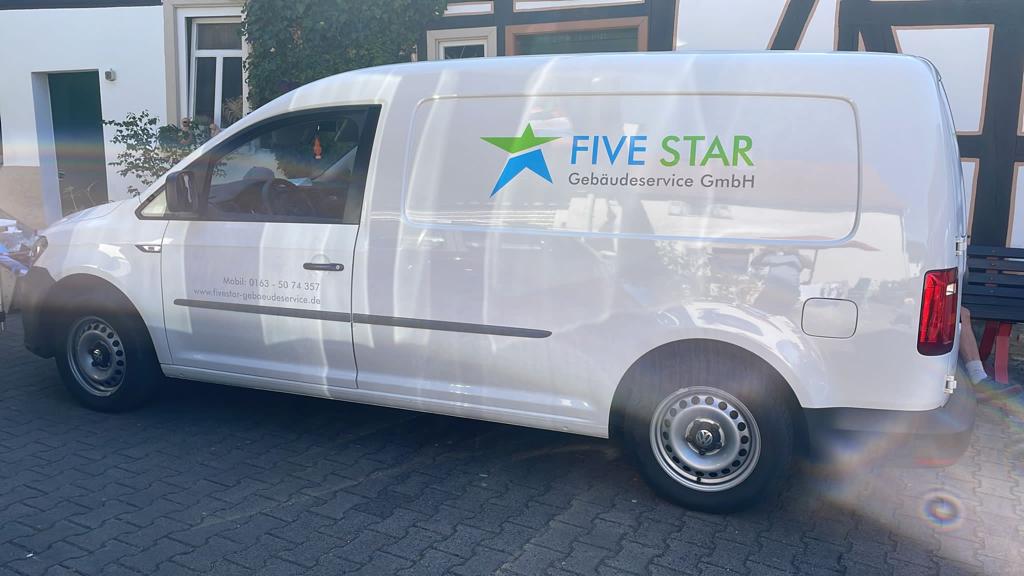 FIVE STAR Auto Beklebung Seite FIVE STAR Auto Beklebung Seite