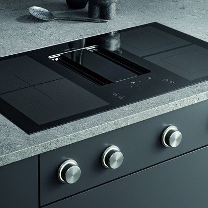 Berbel Infinity. Infinity ist der neueste Downline-Kochfeldabzug von Berbel. Funktionaler geht´s nicht.