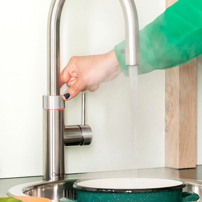 Quooker. Tee- und Kaffeewasser, Sprudel- und Nudelwasser. Bei Quooker kommt alles aus einem Hahn.