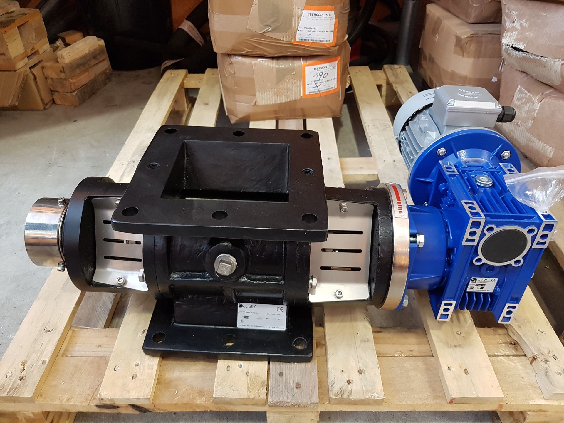 VÁLVULAS ROTATIVAS ALVEOLARES DURAFIX