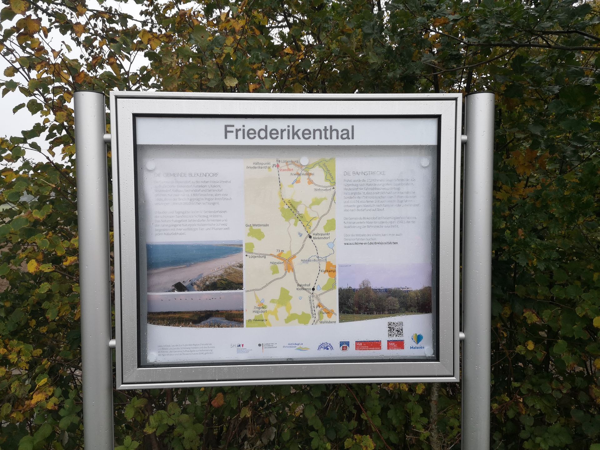 Infotafel Friederikenthal