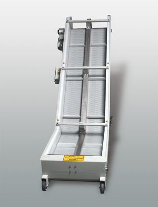 Cintes transportadores Cinta transportadora de bany d'aigua Amboss Langbein, buffer de producció