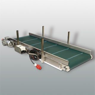 Cintes transportadores Cinta transportadora de bany d'aigua Amboss Langbein, buffer de producció