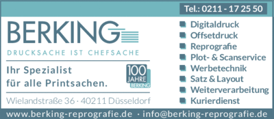 H. Berking KG - Ihr Spezialist für alle Printsachen