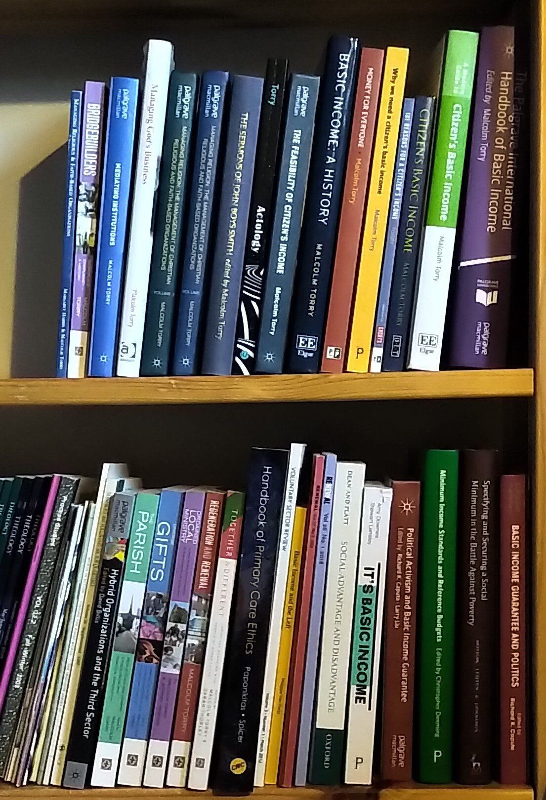 Malcolm Torry's books