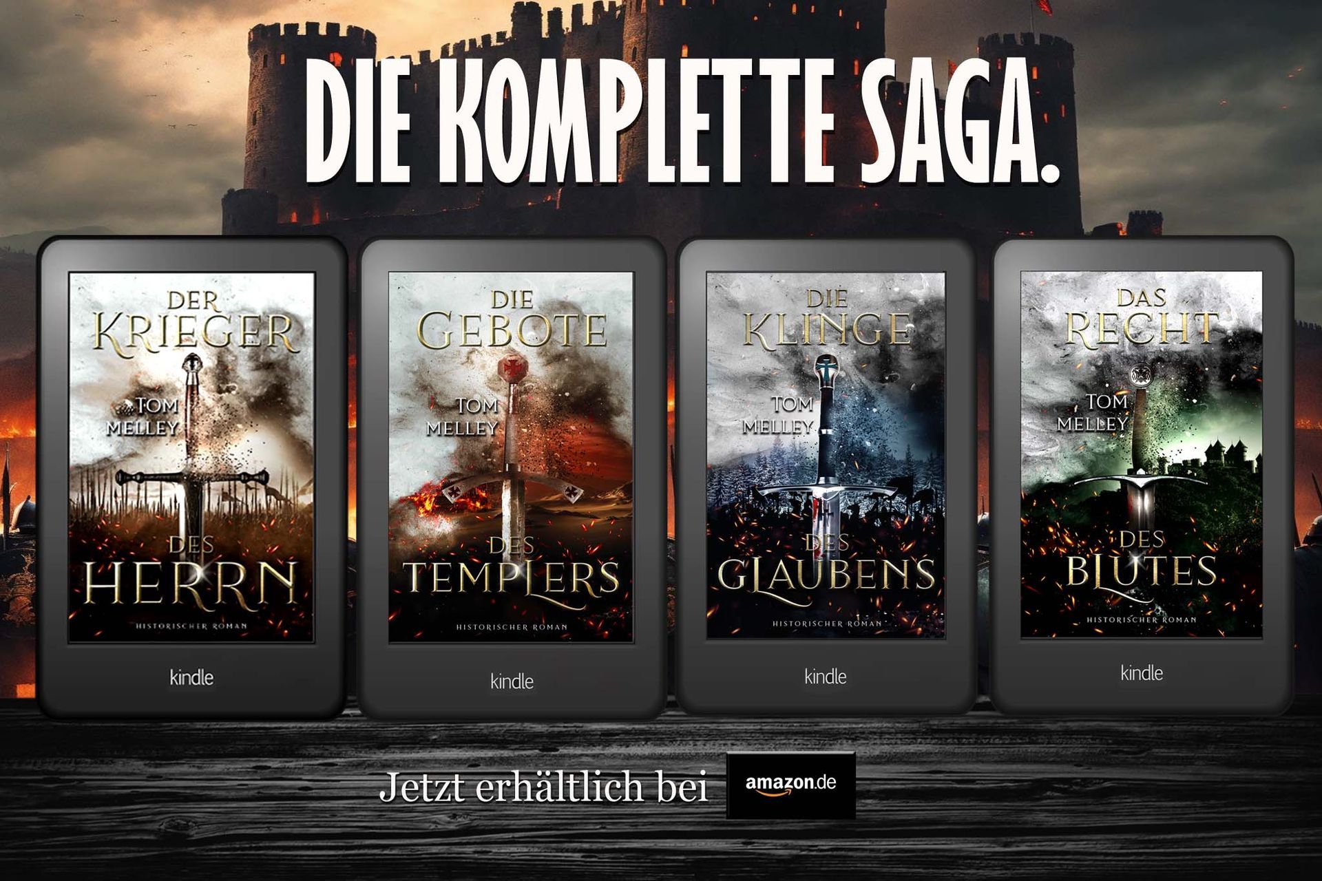 Die Ebooks Romane von Tom Melley mit Cover