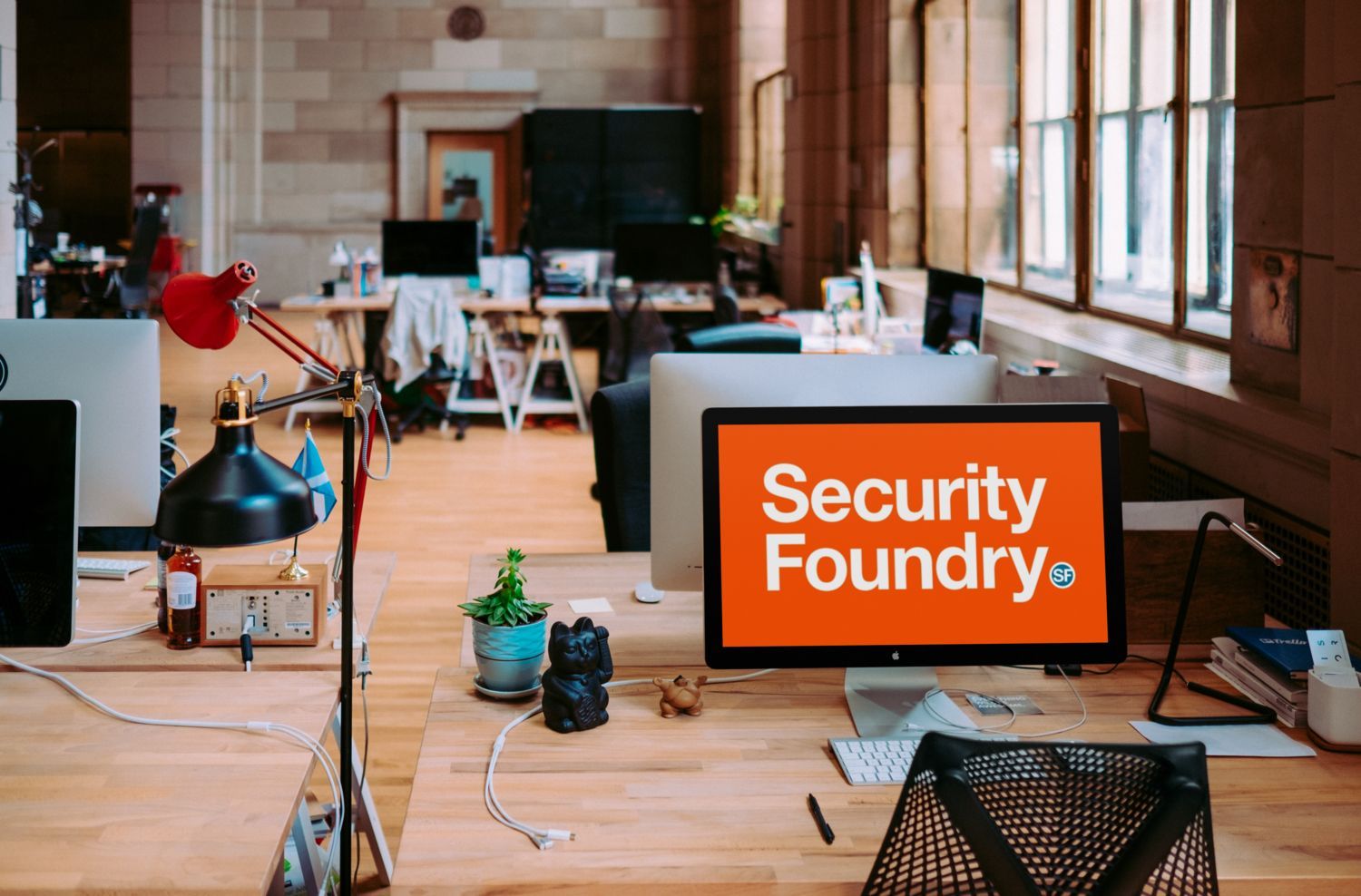 Security Foundry Office Desk