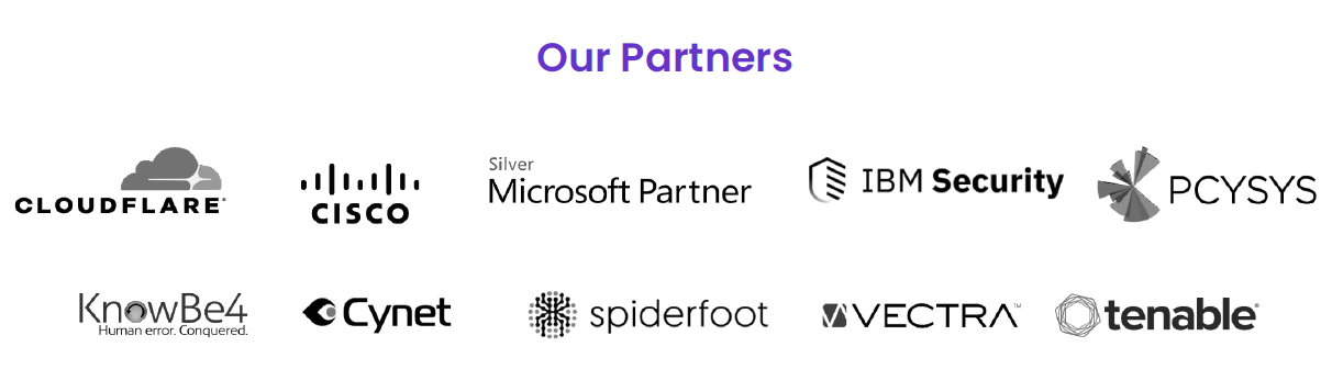Our cybersecurity partners