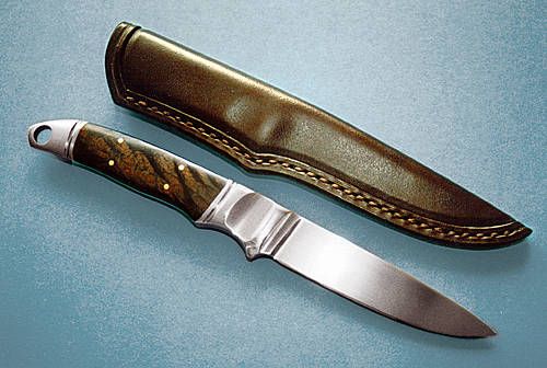 Nr.19 Jagdnicker Vollintegral Griff: Wüsteneisenholz