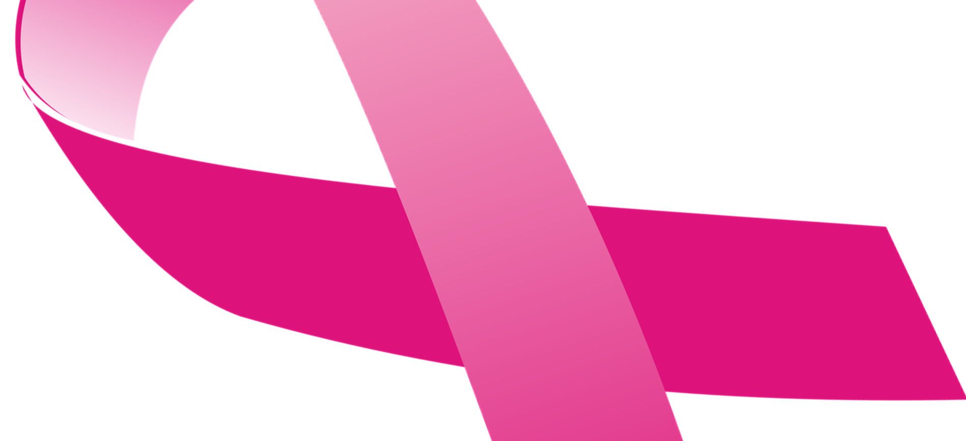 Pinkfarbene Schleife als Symbol für Solidarität mit Brustkrebs-Betroffenen