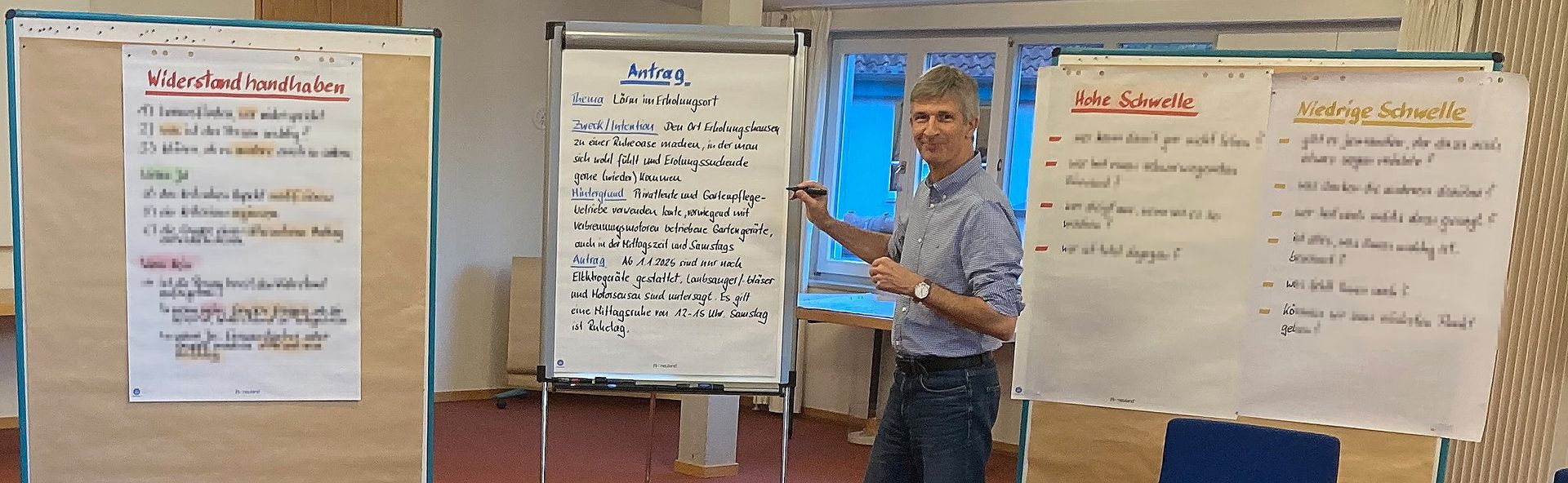 Axel Flinker im Training Seminar Training