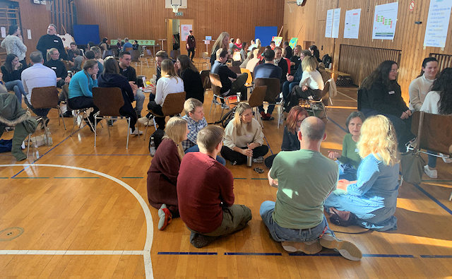 Auftaktworkshop zur Schulentwicklung mit allen Säulen der Schulgemeinschaft Schulentwicklung Montessori Schule